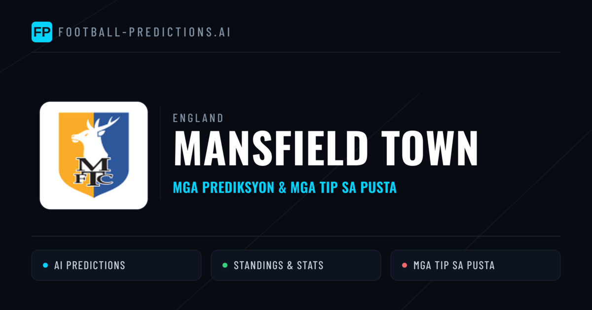 Mansfield Town Predictions & Stats