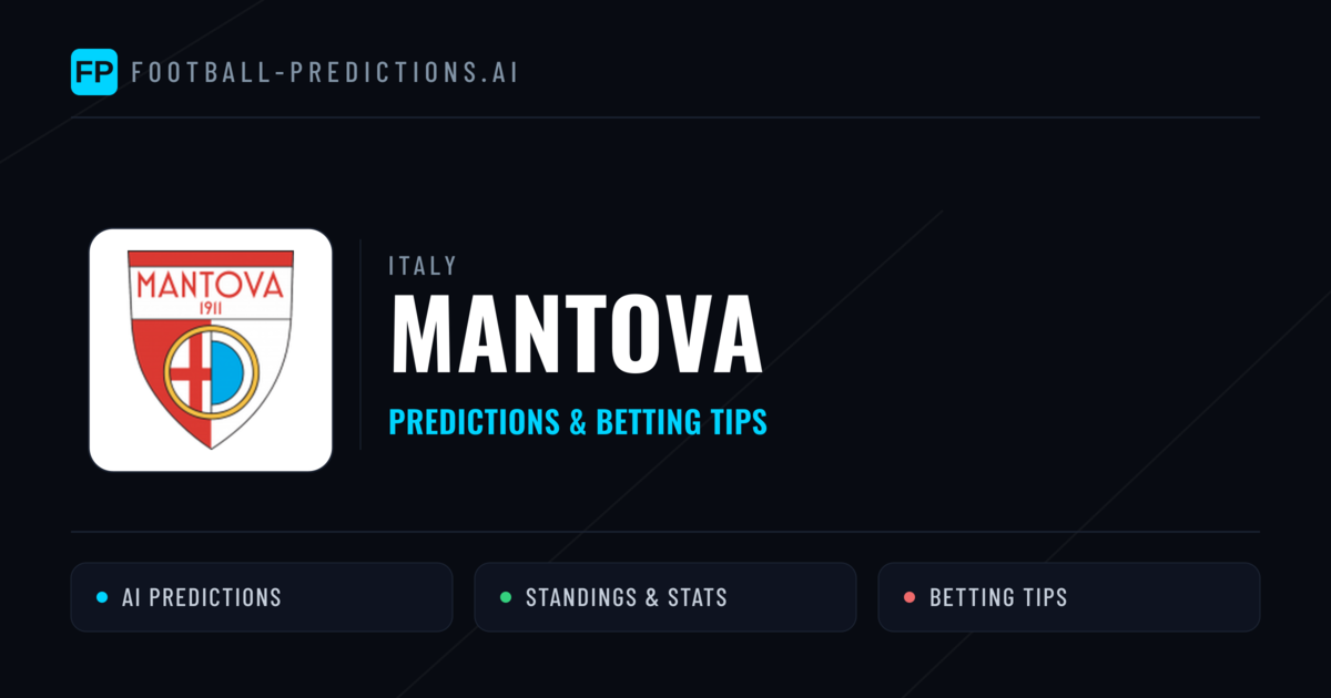 Mantova Predictions & Stats