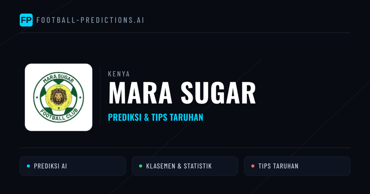 Mara Sugar Prediksi & Statistik Piala Dunia