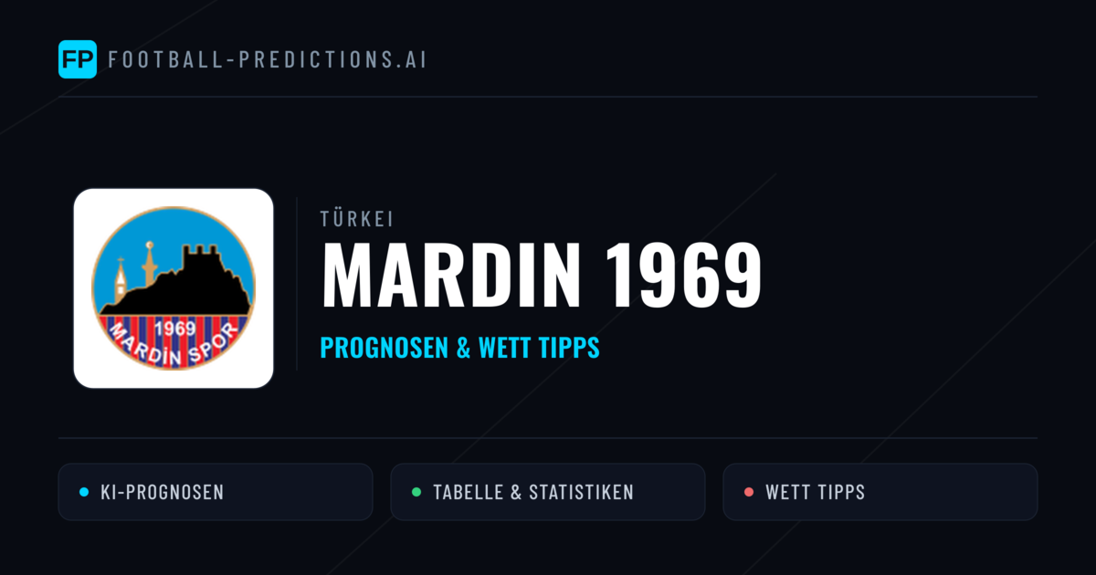 Mardin 1969 Prognosen & Statistiken