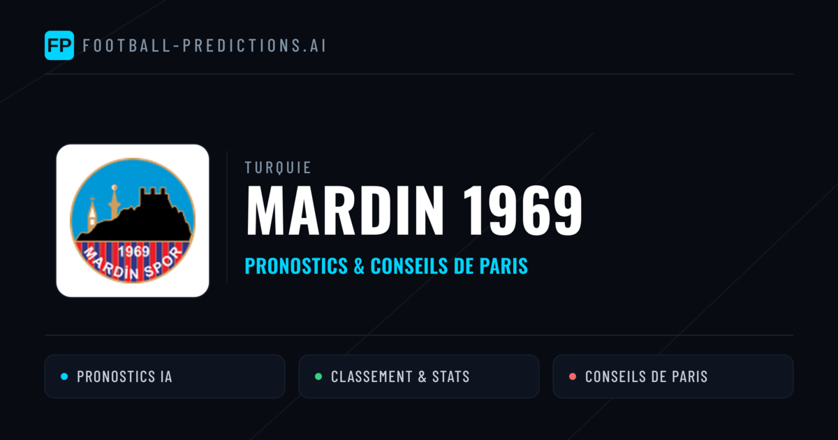 Mardin 1969 Pronostics & Statistiques