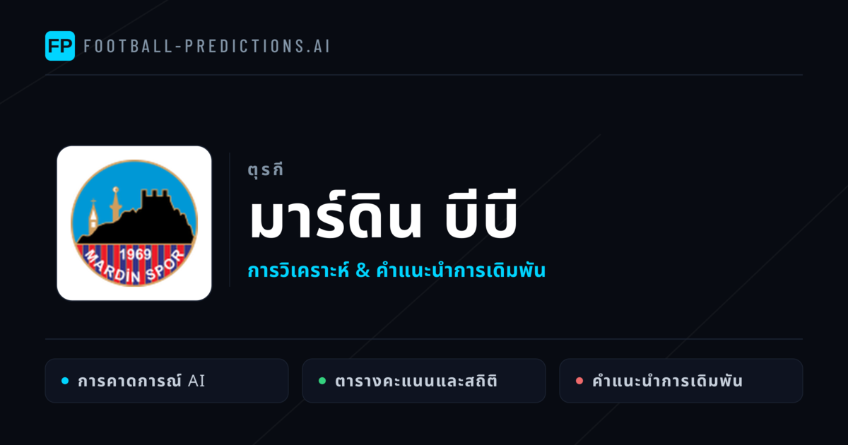มาร์ดิน บีบี การวิเคราะห์และสถิติ