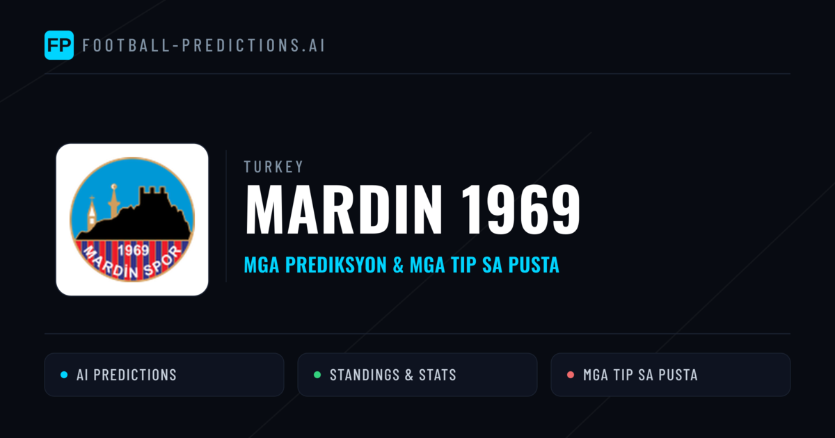 Mardin 1969 Predictions & Stats