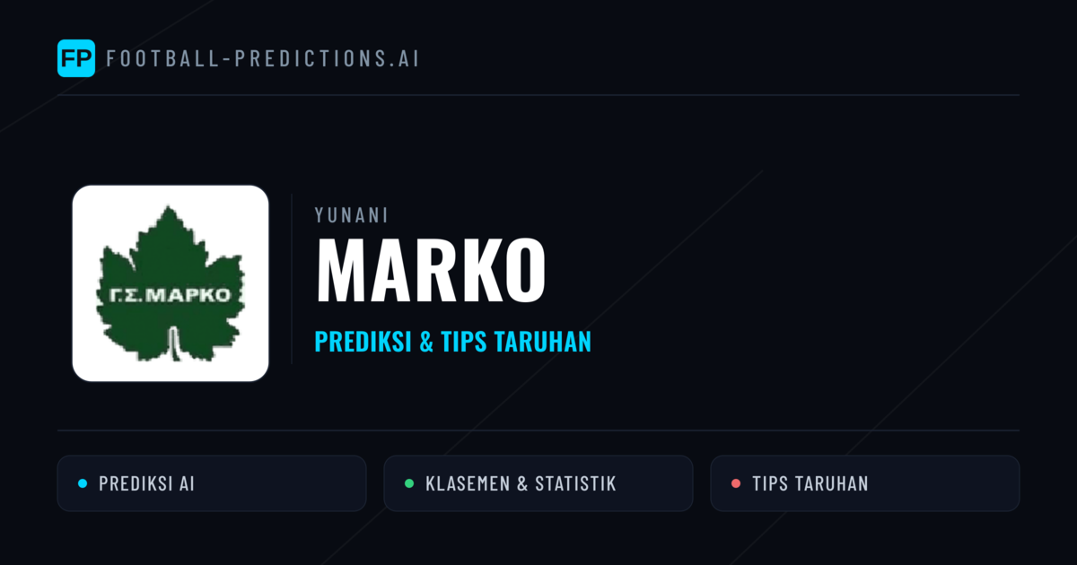 Marko Prediksi & Statistik Piala Dunia