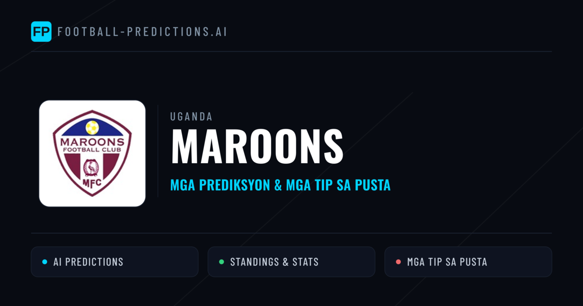 Maroons Predictions & Stats
