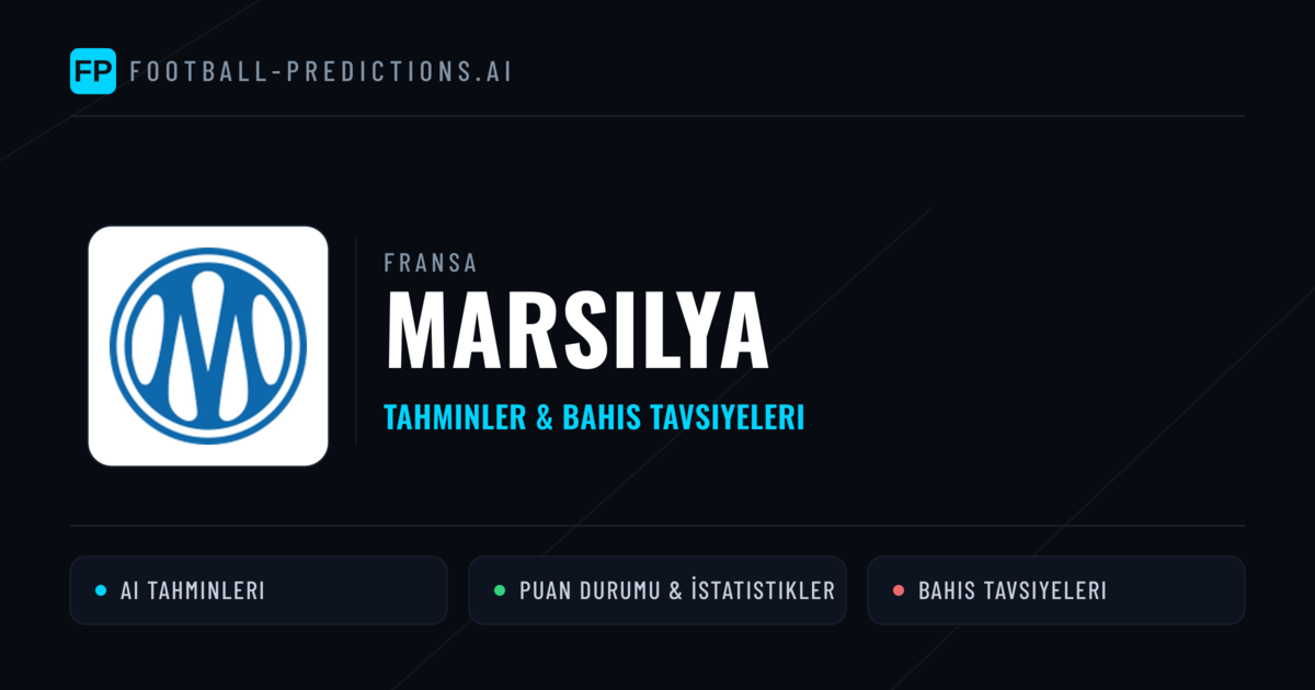 Marsilya Tahminleri & İstatistikler