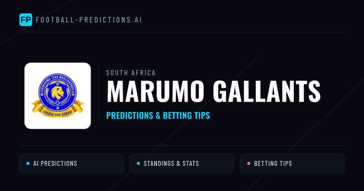 Marumo Gallants Predictions & Stats