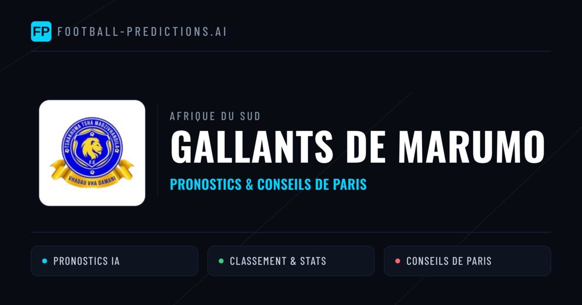Gallants de Marumo Pronostics & Statistiques