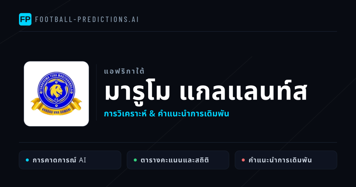 มารูโม แกลแลนท์ส การวิเคราะห์และสถิติ