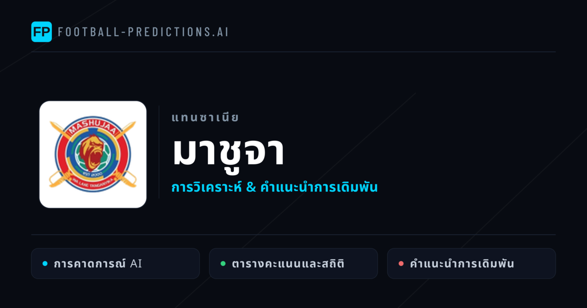 มาชูจา การวิเคราะห์และสถิติ