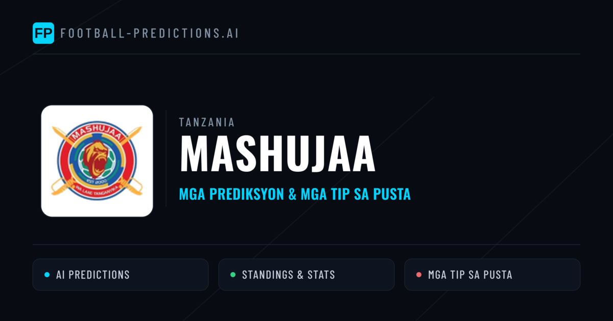 Mashujaa Predictions & Stats
