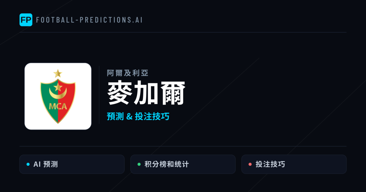 麥加爾 運彩分析|足球預測與數據