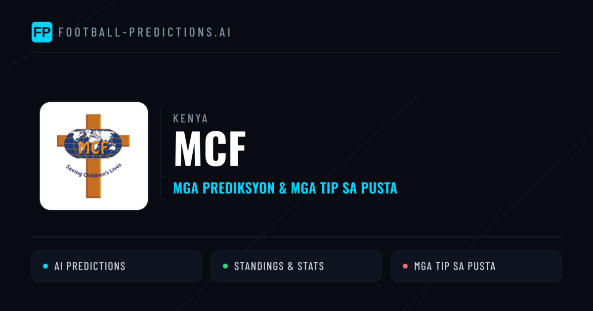 MCF Predictions & Stats