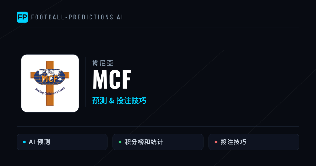 MCF 運彩分析|足球預測與數據