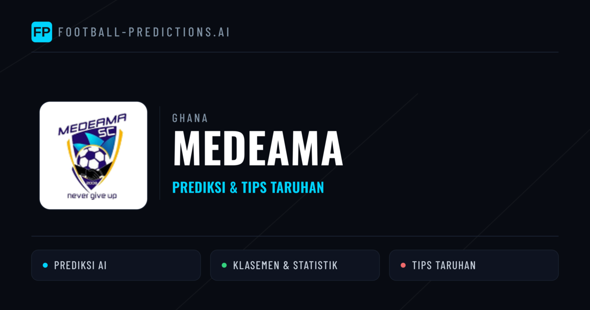 Medeama Prediksi & Statistik Piala Dunia