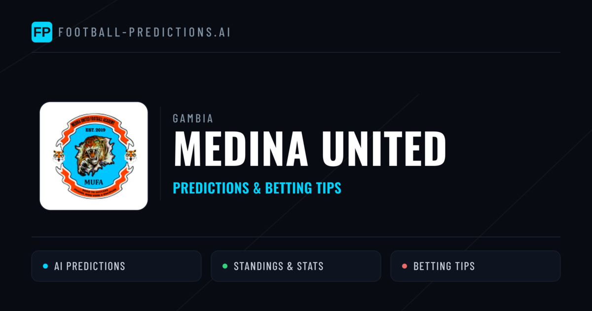 Medina United Predictions & Stats