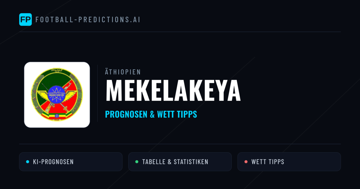 Mekelakeya Prognosen & Statistiken