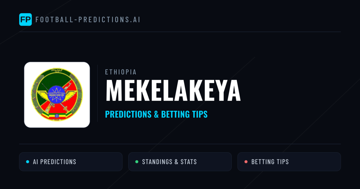 Mekelakeya Predictions & Stats
