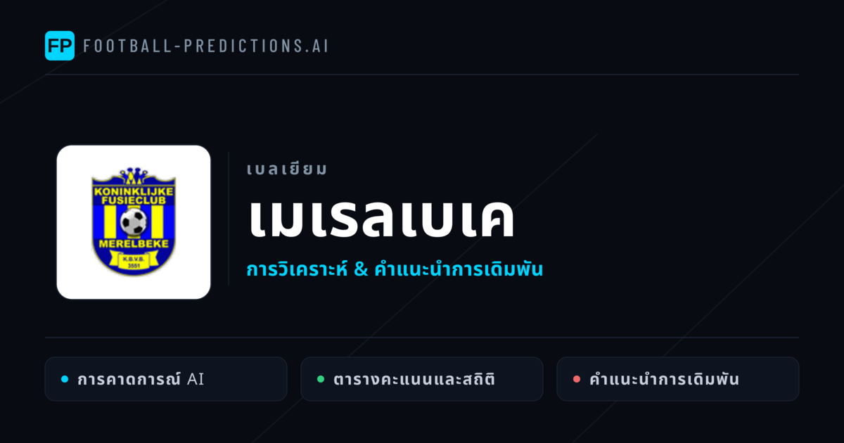 เมเรลเบเค การวิเคราะห์และสถิติ