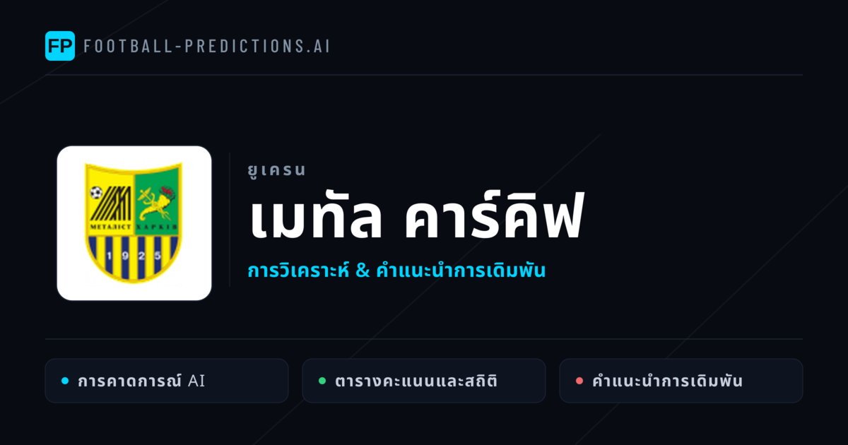 เมทัล คาร์คิฟ การวิเคราะห์และสถิติ