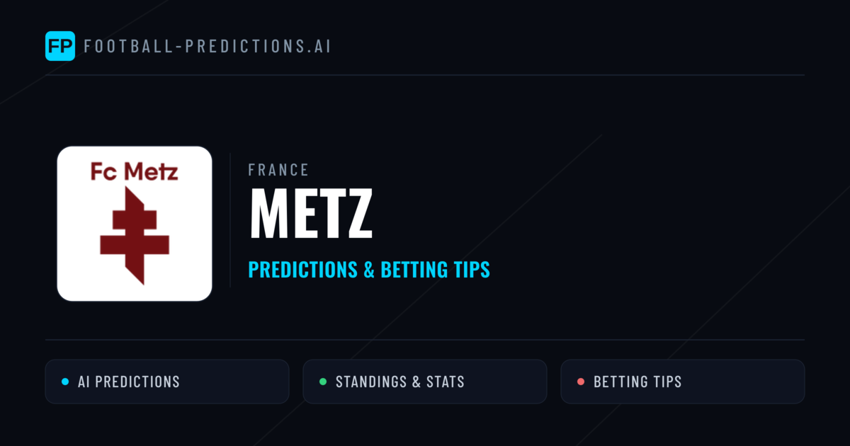 Metz Predictions & Stats