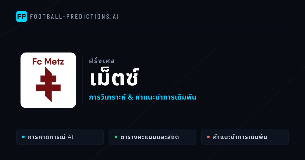 เม็ตซ์ การวิเคราะห์และสถิติ