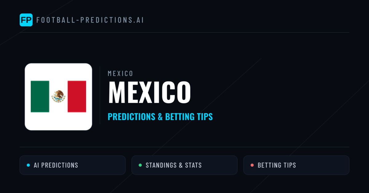 Mexico Predictions & Stats