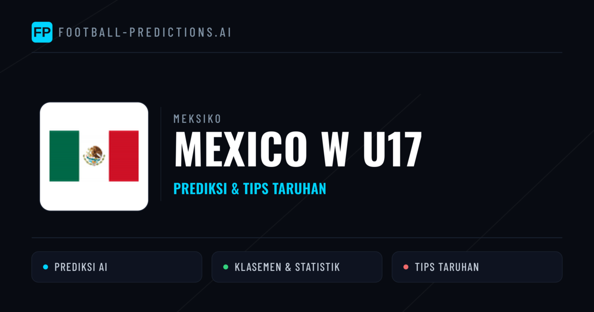 Mexico W U17 Prediksi & Statistik Piala Dunia