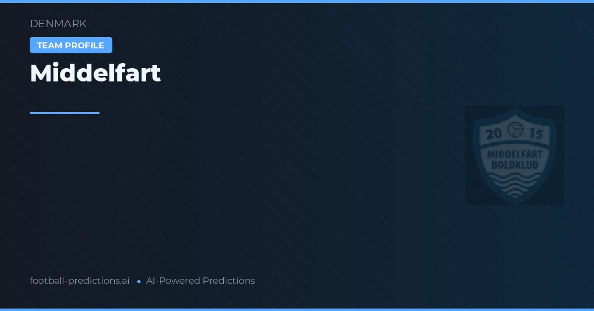 Middelfart Predictions & Stats