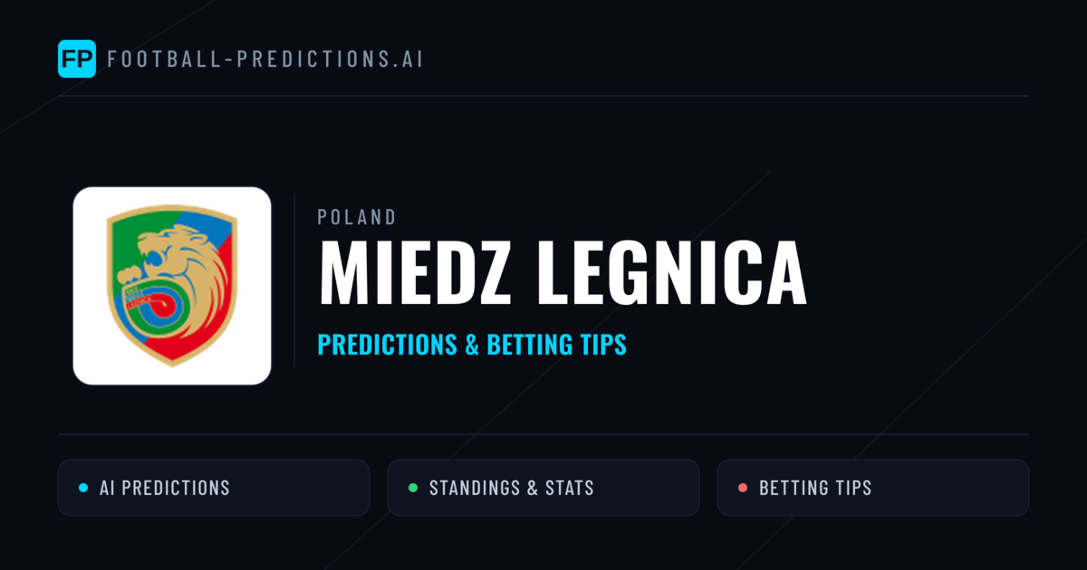 Miedz Legnica Predictions & Stats