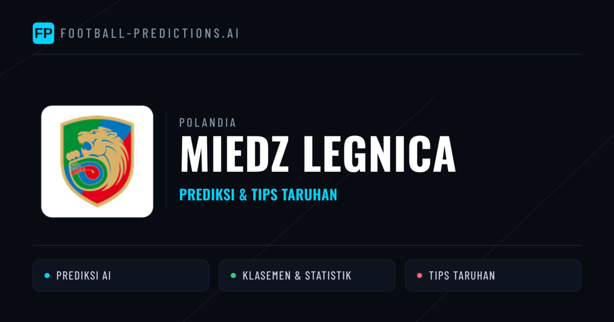 Miedz Legnica Prediksi & Statistik Piala Dunia