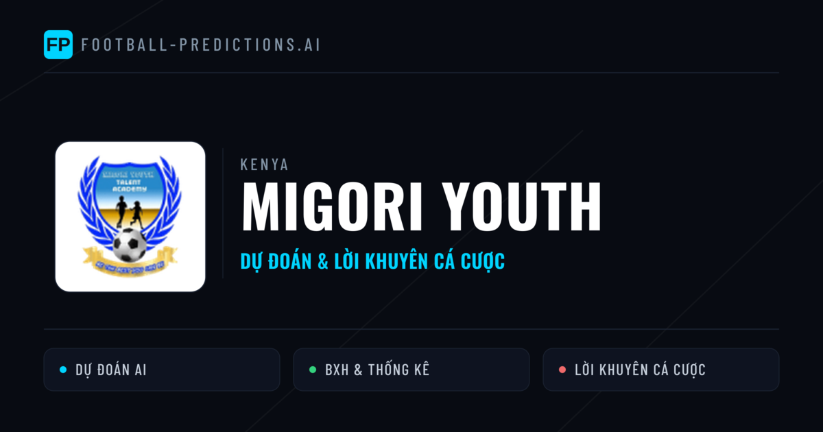Migori Youth Dự đoán & Thống kê