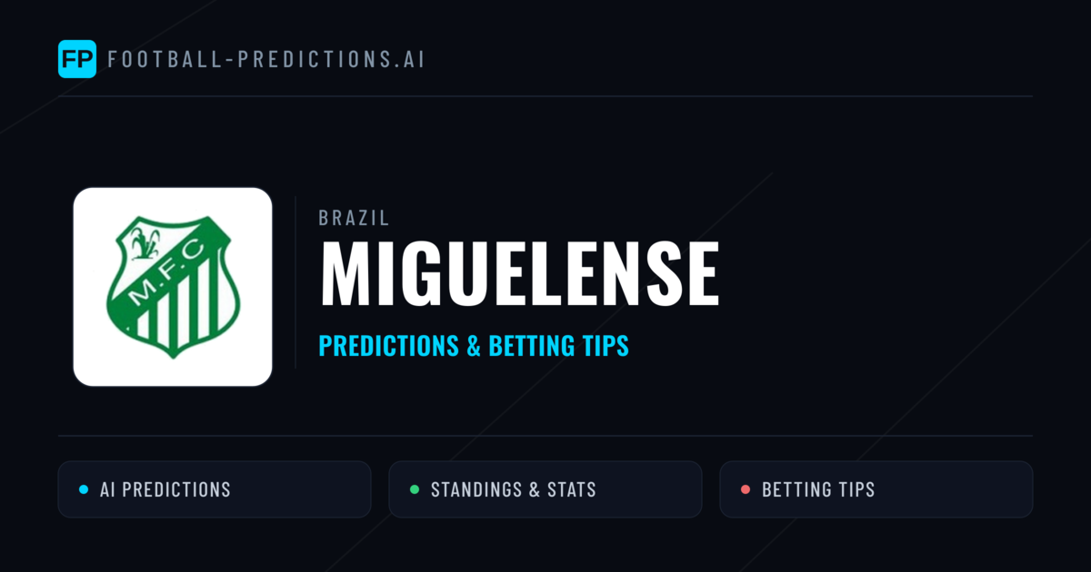 Miguelense Predictions & Stats