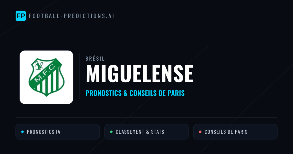 Miguelense Pronostics & Statistiques