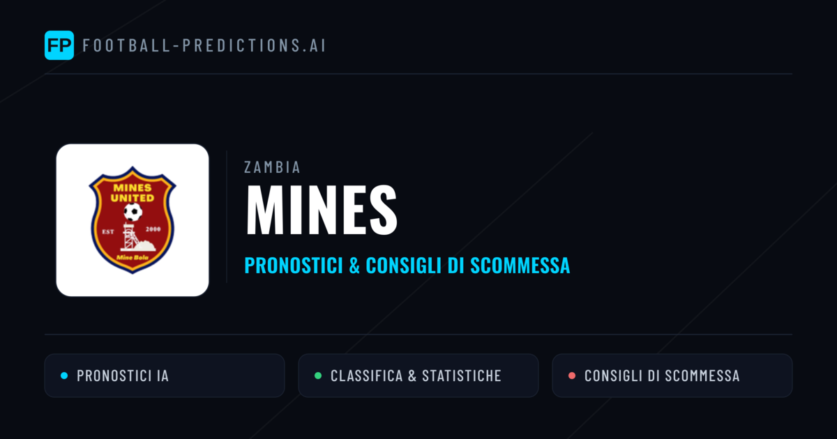 Pronostici e Statistiche Mines