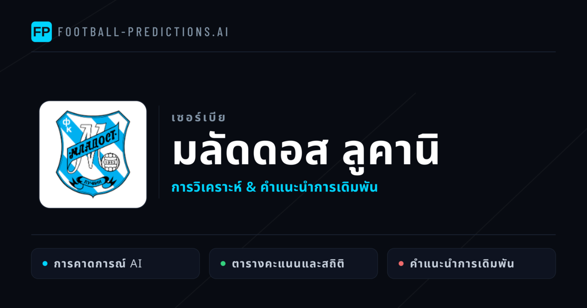 มลัดดอส ลูคานิ การวิเคราะห์และสถิติ
