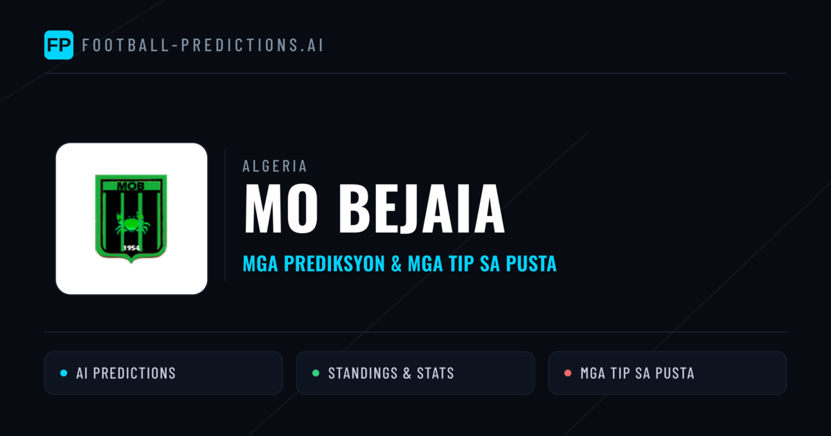 MO Bejaia Predictions & Stats