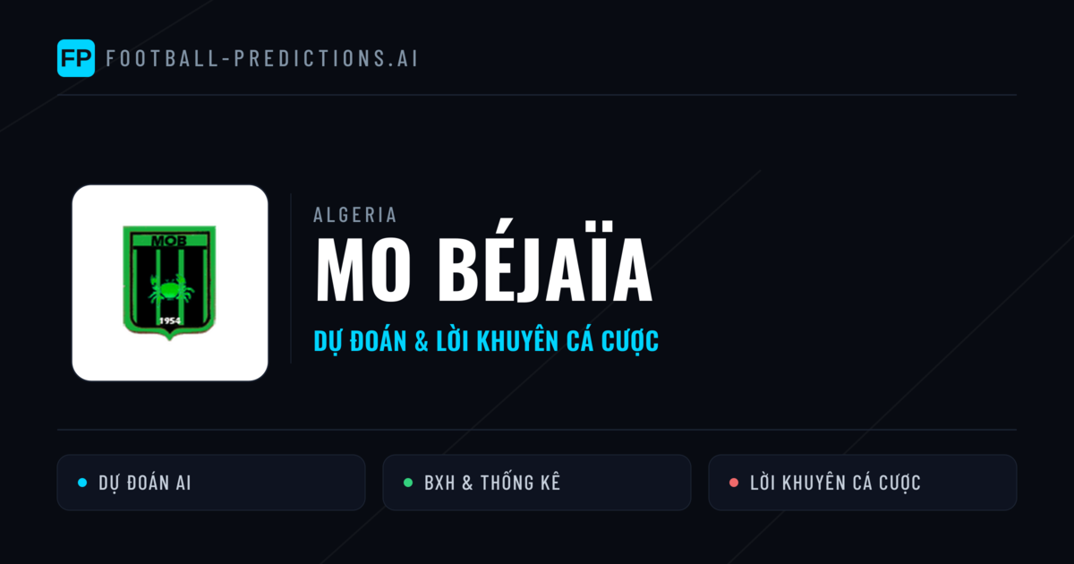 MO Béjaïa Dự đoán & Thống kê