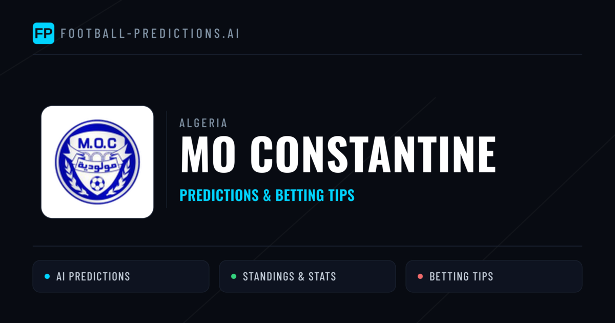 MO Constantine Predictions & Stats