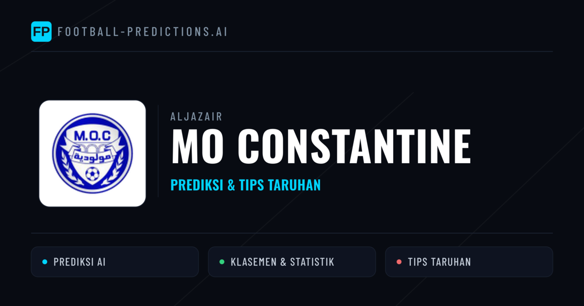 MO Constantine Prediksi & Statistik Piala Dunia