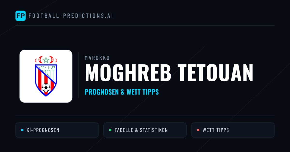 Moghreb Tetouan Prognosen & Statistiken