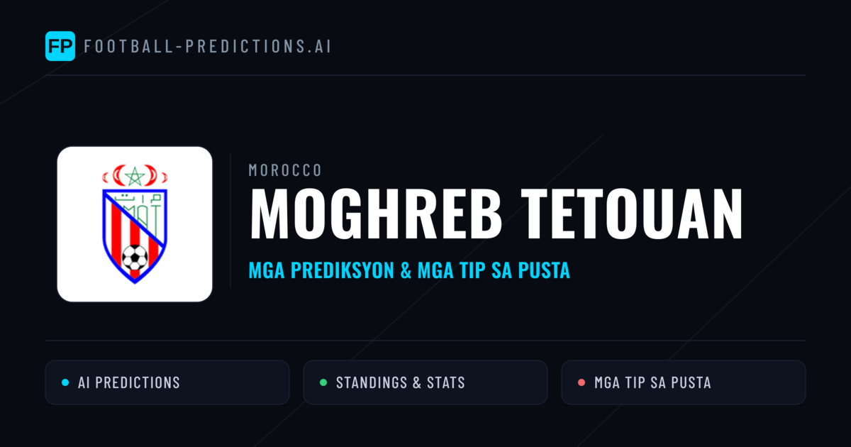 Moghreb Tetouan Predictions & Stats