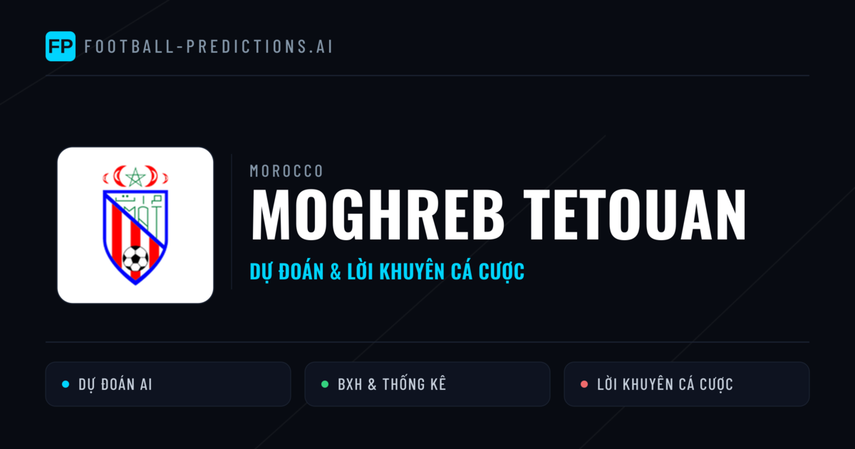 Moghreb Tetouan Dự đoán & Thống kê