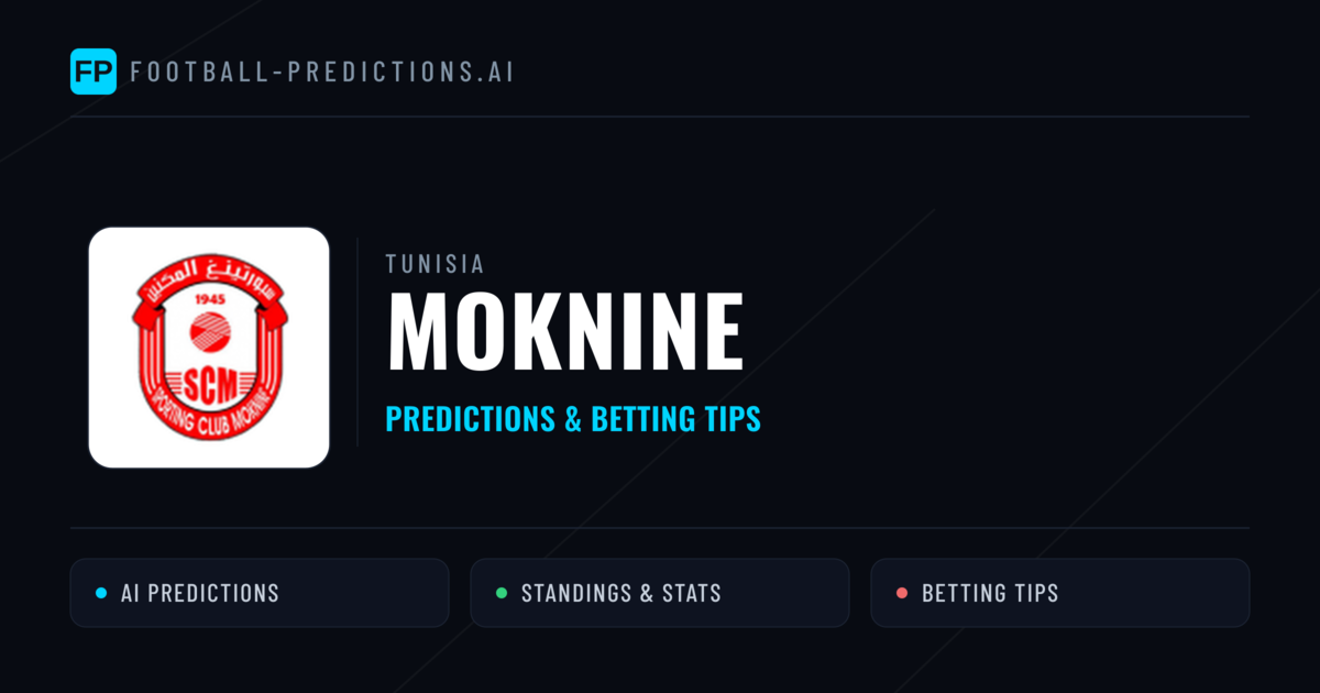 Moknine Predictions & Stats