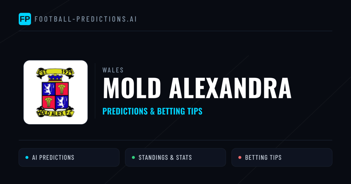 Mold Alexandra Predictions & Stats