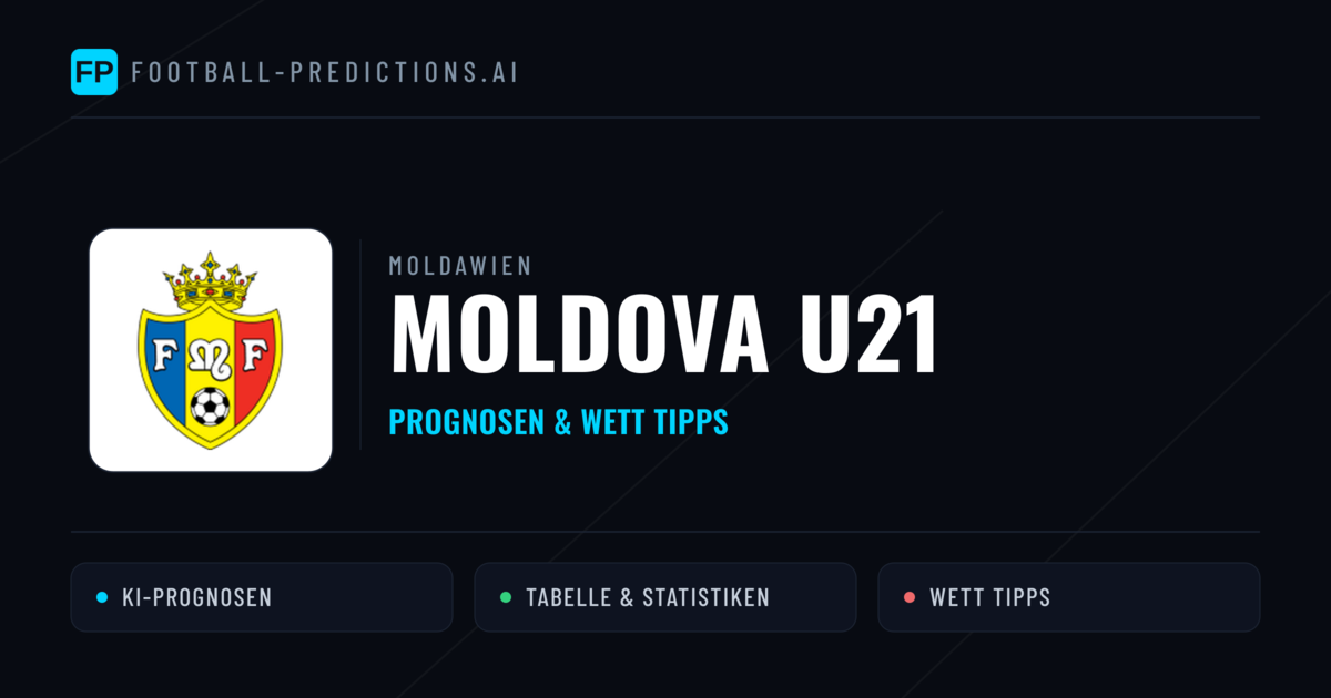 Moldova U21 Prognosen & Statistiken