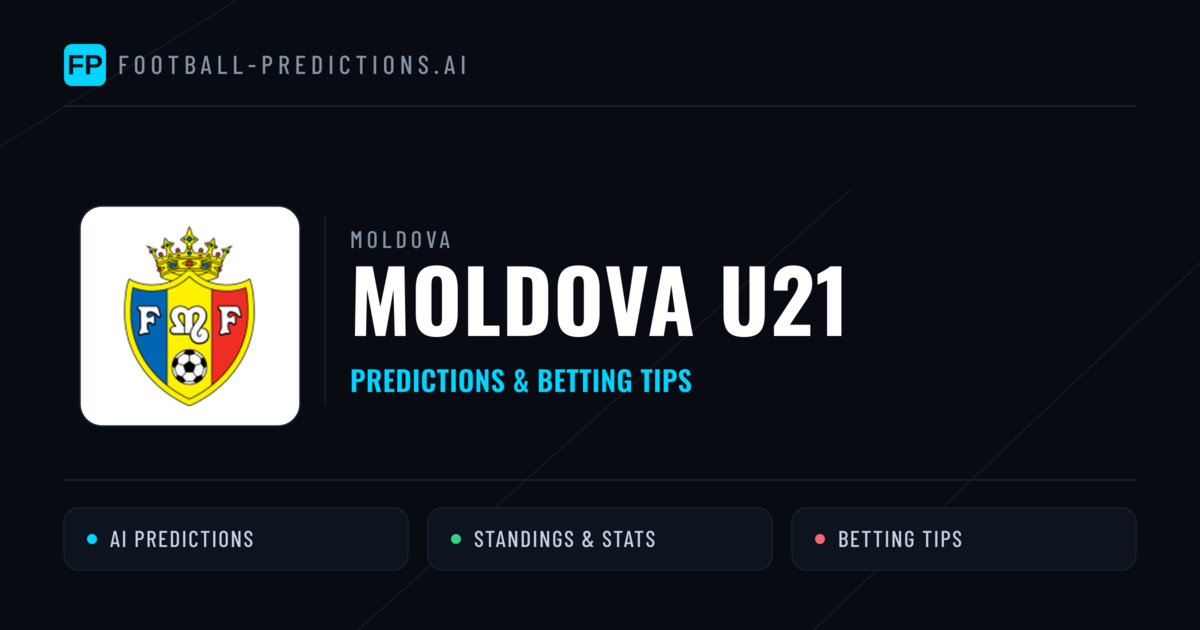 Moldova U21 Predictions & Stats