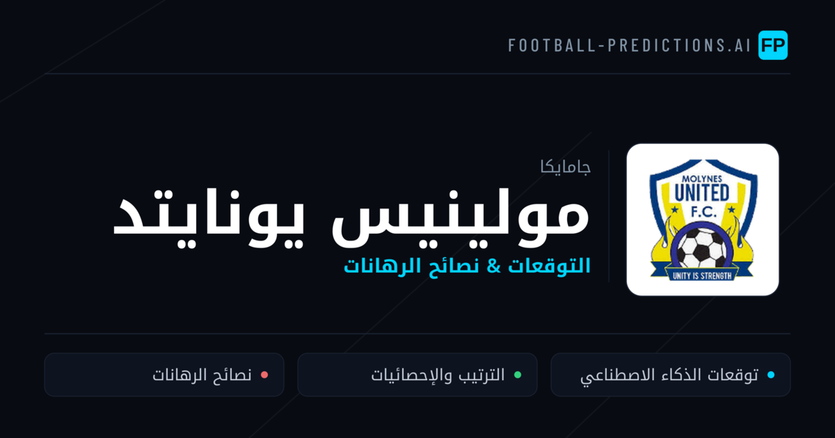 مولينيس يونايتد توقعات واحصائيات