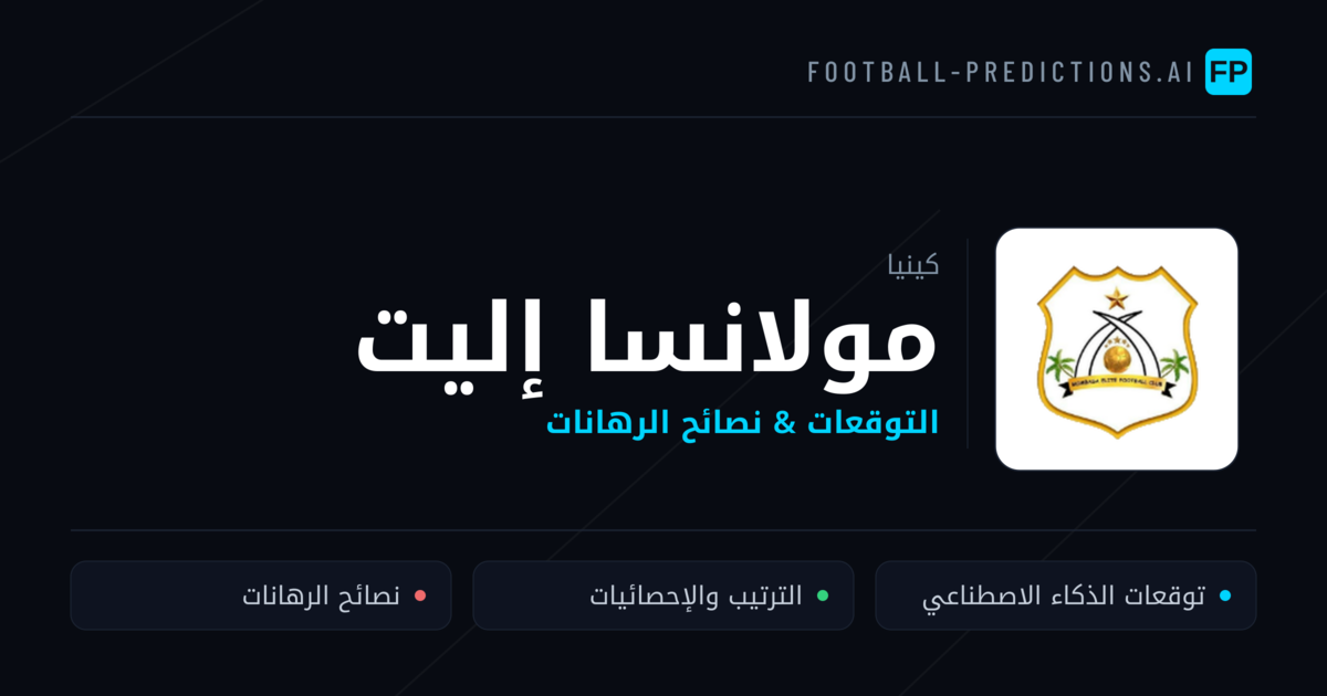 مولانسا إليت توقعات واحصائيات