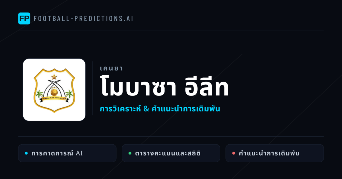โมบาซา อีลีท การวิเคราะห์และสถิติ